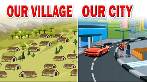 Difference Between Village and City.